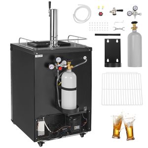 Kegerator Full Size Pronto per le Feste con Dispenser Birra alla Spina a Singolo Rubinetto e Capacità 20L - Product Image 1