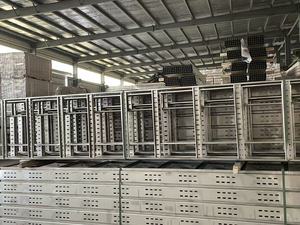 รางเคเบิลโลหะขนาด 200x100 มม., รางเคเบิลแบบขั้นบันไดเคลือบผงสแตนเลสสำหรับสายไฟและสายเคเบิล - Product Image 6