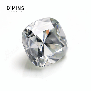 D'vins Jewels - Diamante Suelto Cultivado en Laboratorio, Corte Cojín, 2 Quilates, Color D, Surat - Product Image 4