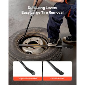 2 Barras de Acero de Aleación de Alta Resistencia de 38.2 Pulgadas para Montaje y Desmontaje Profesional de Neumáticos de Camión - Product Image 4