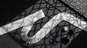 Bordure en franges de coton épais pour rideaux, tissus d'ameublement et articles d'ameublement - Product Image 6