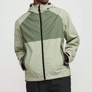 Lightweight Windbreaker <b>Jacket</b> Mens Waterproof Hooded Outdoor Sports Windproof Coat Casual <b>Running</b> Training Zip Up Thin <b>Jackets</b> - Product Image 6