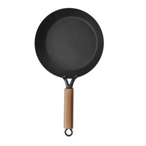 Poêle à frire et poêle à boucherie en fer de qualité supérieure, ustensile de cuisson commercial à induction, antiadhésif, durable, capacité 1-2L - Product Image 2