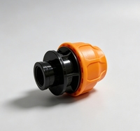 Adaptateur de compression PP à filetage femelle PN16, raccord de tuyauterie HDPE à filetage femelle pour l'alimentation en eau et l'irrigation