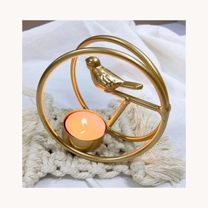 Metal Gold Color <b>Tealight</b> Candle <b>Holder</b> New Design Customized Home Decor <b>Tealight</b> <b>Holder</b> For Wedding Table Use - Product Image 5