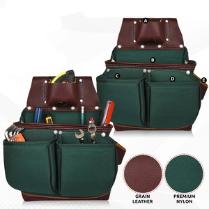Custom Hot Selling Organizer Drill <b>Tool</b> Electrician Waist <b>Tool</b> Bag with Multiple Pockets - Product Image 2