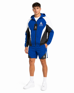 Ensemble coupe-vent personnalisé : veste légère en nylon et short respirant, séchage rapide, élégant, OEM - Product Image 3