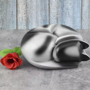 Metal Funeral <b>Urns</b> Trending Unique Vesper <b>Cats</b> Enamel Coated Ashes Pet Especially For <b>Cats</b> Cremation <b>Urns</b> By Falah International - Product Image 6