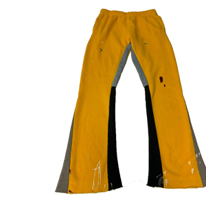 Stylish Breathable High Quality Canvas Men Flare Pants Lightweight Wide <b>Leg</b> Trousers Top Design Perfect for Casual Daily Winter - Product Image 3