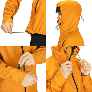 Veste coupe-vent d'hiver pour homme à prix raisonnable, avec logo frontal, respirante, écologique, séchage rapide, style décontracté et tendance - Product Image 4