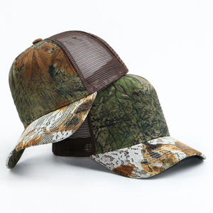 Sombreros de caza transpirables e impermeables con visera curva y bordado a mano, sombrero de camuflaje suave para caza, ideal para senderismo y excursionismo. - Product Image 2