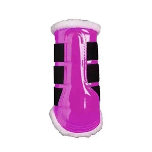 Protector de Patas para Caballos de Equitación, de Neopreno y Cuero Genuino, de Alta Calidad, Transpirable, Duradero, con Cierre de Hebilla - Product Image 4