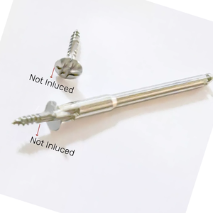 Kit de précision professionnel d'outils d'implantation chirurgicale dentaire : Foret pilote, Vis osseuses GBR, Vis de tente, Tiges d'insertion, Douilles 1.0–1.2mm - Product Image 6