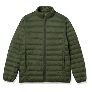 Wholesale Custom Logo <b>Light</b> Warm Winter Ultra <b>Light</b> Cotton Filled Stand Collar Patchwork Unisex Puffer <b>Jacket</b> - Product Image 2