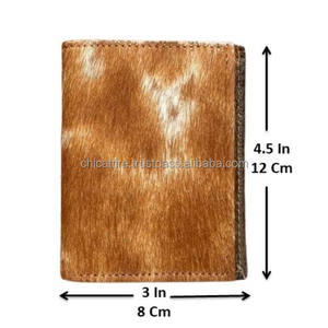 Mayorista Personalizar Cartera de Cuero de Alta Calidad RFID Bifold Tarjetero de Cuero Genuino Tarjetero para Efectivo Monedero Unisex - Product Image 2