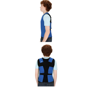 Gilet de compression sans manches pour enfants, sous-vêtement de sport haute performance pour l'entraînement en salle de sport, 100 % polyester respirant - Product Image 2
