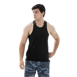 เสื้อกล้ามออกกำลังกายสีดำสำหรับผู้ชาย แบรนด์ Black Speed Tank เหมาะสำหรับการฝึกซ้อมและเล่นกีฬา - Product Image 1