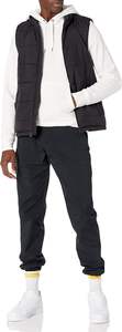 Sudadera con capucha de algodón y forro polar para hombre, con cremallera completa, manga larga, estilo casual, con logo de Street Wear - Product Image 4
