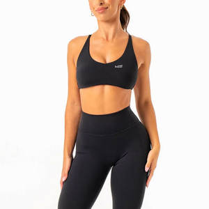 Soutien-gorge de sport pour femme à maintien élevé, uni, tendance, de qualité supérieure, pour la course à pied, en promotion - Product Image 5
