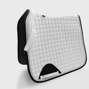 Tapis de selle 100 % coton de haute qualité, ajustables, grandes tailles, antidérapants, équipement équestre professionnel, tapis de selle anglais - Product Image 3
