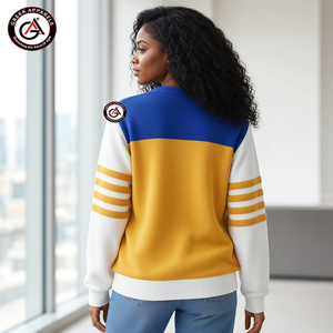 Sigma Gamma Rho Sorority Embroidered Anti-Wrinkle Simple Vintage V-neck Full Sleeve <b>Acrylic</b> Women's Winter Cardigan | - Product Image 2