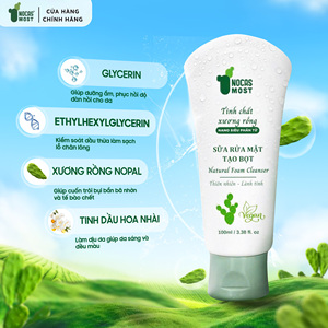 Gel nettoyant pour le visage 100g avec extrait de cactus Nopalea pour un nettoyage quotidien doux OEM au Vietnam - Product Image 3