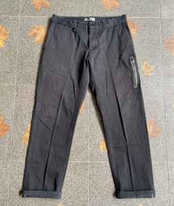 Pantalones Vaqueros Casuales de Moda para Hombre, Estilo Cargo Holgado con Botones, Jeans de Mezclilla para Hombre - Product Image 3