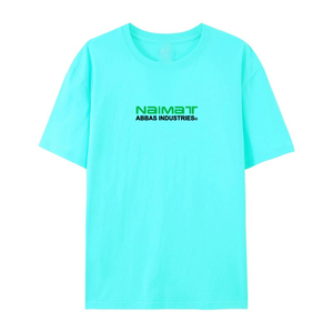 เสื้อยืดแขนสั้นผู้ชาย ทรงปกติ คอกลม ผ้าคอตตอนเจอร์ซีย์ พิมพ์ลายตัวอักษร สไตล์ลำลอง - Product Image 2