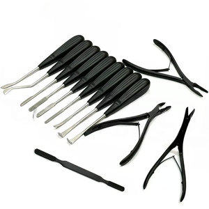 Micro Dissector Set 20 Pieces Black Coated Neurosurgery Instruments Precision Surgical Dissection Kit for Brain and Spine - Product Image 1