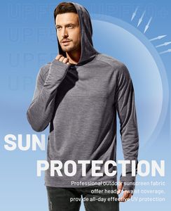 Sudadera de Pesca para Hombre 2026 de Poliéster de Alto Rendimiento con Protección Solar UPF 50+ UV, Secado Rápido, Absorción de Humedad y Orificios para Pulgares - Product Image 4