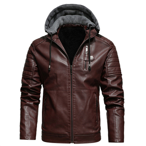 Fashionable <b>Men</b> Leather <b>Jacket</b> Adult Size <b>Men</b> Solid Pattern Available at Reasonable Price <b>Men's</b> <b>Jacket</b> On Custom Demand - Product Image 2