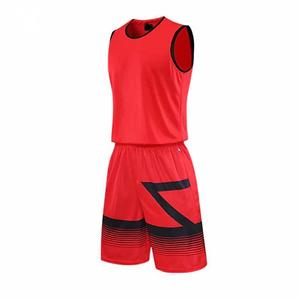 Tenue de basketball de haute qualité, confortable, à manches courtes, ensembles de tenues de basketball au meilleur design, couleur personnalisée - Product Image 5
