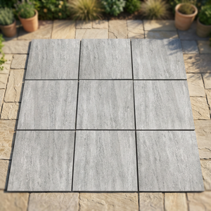 High Quality Modern Light Gray 20mm Full Body Porcelain Paver 600x600mm 600x900mm 300x600mm R11 Outdoor <b>Tiles</b> for Hall - Product Image 3