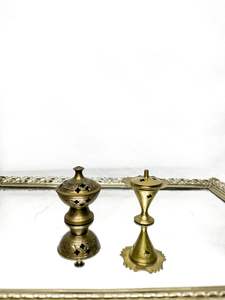 Quemador de Incienso Indio de Aluminio, Duradero, Aromático y Sofisticado, que Mejora el Ambiente con Oud - Product Image 4