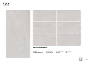 Elegantes azulejos de porcelana mate rústica de primera calidad, tamaño 600x1200, formato grande para decoración de interiores. - Product Image 3