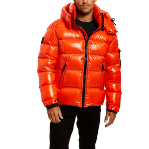 <b>Men's</b> Lightweight Sleeveless Puffer <b>Jacket</b> Glossy Shiny Bubble Hooded Stand Collar Streetwear Outerwear Quilted - Product Image 2