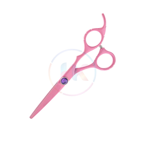Customized Color Paper Coated <b>Left</b> <b>Handed</b> <b>Scissor</b> For Personal Care Barbershop & Salon Use Custom Branding Barber <b>Scissors</b> - Product Image 4