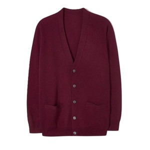 Cárdigan de lana transpirable de manga larga de alta calidad para hombre, diseño personalizado, suéteres y cárdigans de invierno para hombre en venta - Product Image 1