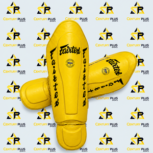 Protectores de Espinilleras Fairtex al Por Mayor con Logotipo Personalizado, Protección Profesional, Cuero Genuino de Vaca, Protector de Piernas, Equipo de Entrenamiento - Product Image 2