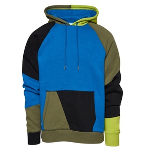 Jersey de lana ligero para hombre, ropa deportiva, informal, con bloqueo de Color, chaqueta con capucha - Product Image 1