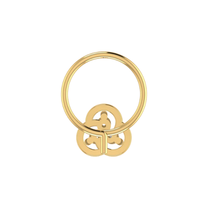SOLITAIREKART Clou de nez en or 14K avec diamant naturel de 0,038 ct, serti en grappe, bijou de piercing raffiné - Product Image 5