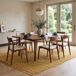 Tapis d'appoint texturé fait main en laine jaune safran, tufté à la main, moderne, écologique, antidérapant, à poils épais, pour salon et hôtel - Product Image 3