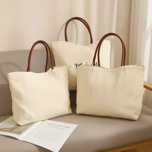 Bolsa de Compras Clásica de Lona de Algodón, Bolsa de Transporte Utilitaria Premium - Product Image 5