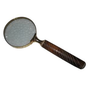 Good Quality Indian Handicraft Antique Look Wholesale Bronze Colour Metal Vintage Design Magnifying Eye Glass New Design 2025 - Product Image 1