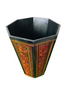 Cubo de Basura de Madera Resistente para Uso en Hogar, Oficina, Hotel, Restaurante y Baño, Cubo de Basura de Madera Maciza para Residuos Diarios en Interiores - Product Image 3