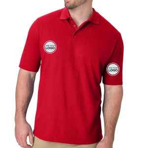 Collar Mens Standard <b>Classic</b> Fit Short Sleeve Solid Soft Cotton Polo Shirts - Product Image 6
