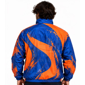 New Season Windbreaker Jackets Outdoor <b>Running</b> Lightweight Water Repellent Windproof Zip Front Breathable Custom Supplier - Product Image 2
