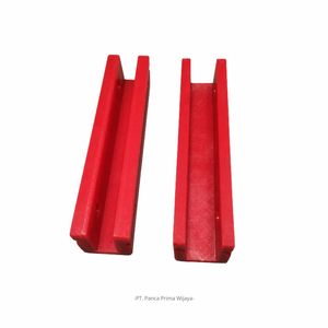 Zapata Guía de Elevador de Alta Calidad 140x16mm Roja, Zapata Deslizante Resistente al Desgaste, Repuesto para Elevador - Product Image 3