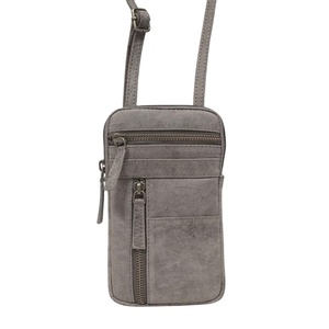 <b>Top</b> Quality <b>Distressed</b> Antique Rugged Look Vintage Genuine Leather Phone Crossbody Bag Vintage Style <b>Top</b> Indian Supplier - Product Image 1