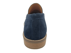 Mocasines de Hombre Color Azul Marino, Punta Redonda, Transpirables, con Entresuela de EVA y Suela de Goma, para Oficina y Trabajo, Color Oliva - Product Image 5